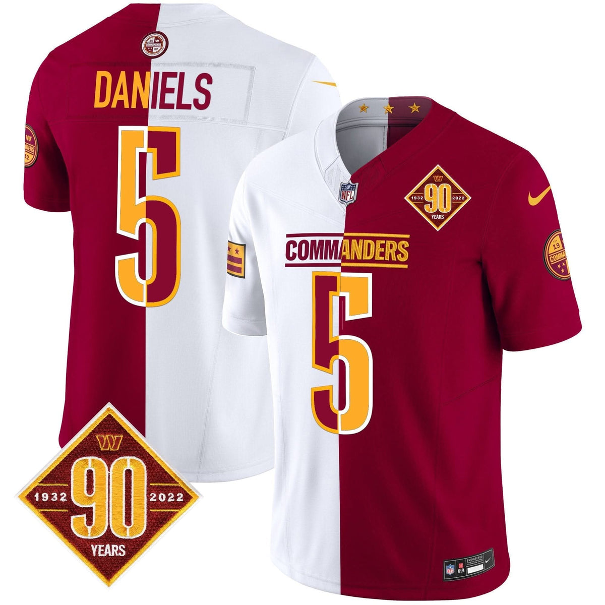 WC 90th Anniversary Patch Vapor Limited Jersey