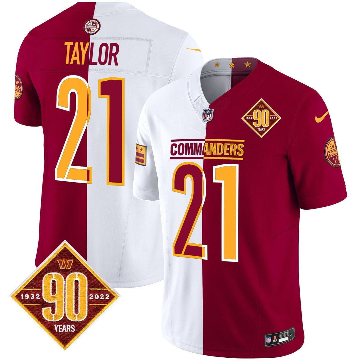 WC 90th Anniversary Patch Vapor Limited Jersey