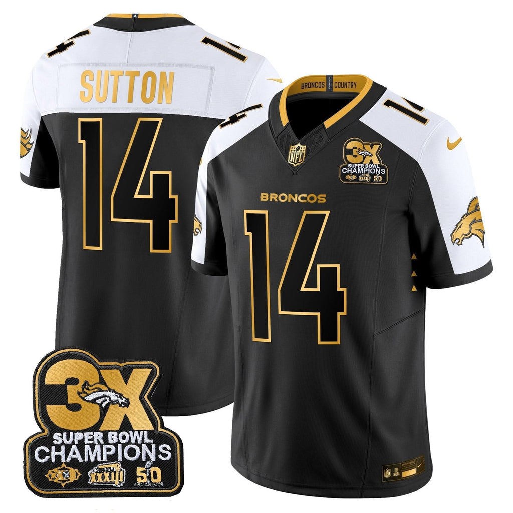 DB 3-Time Champions Patch Gold Vapor Limited Jersey