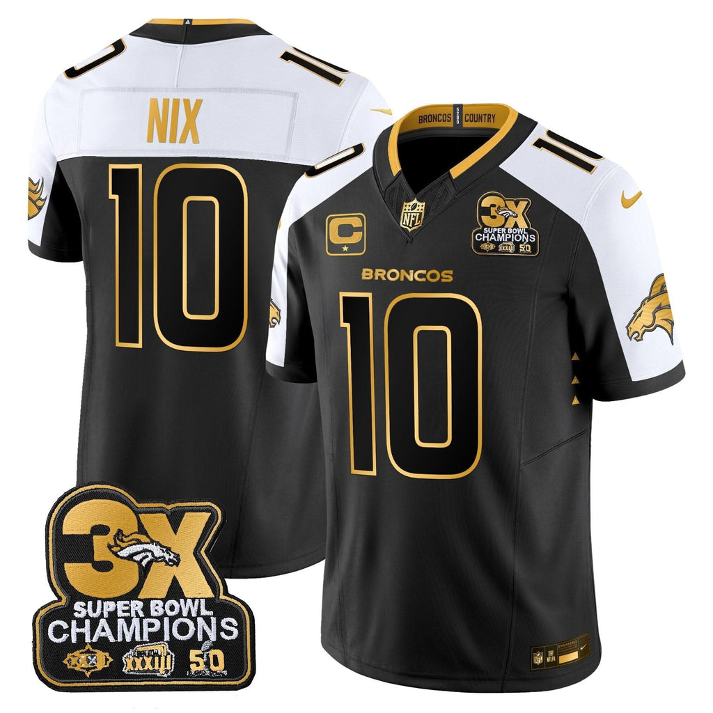 DB 3-Time Champions Patch Gold Vapor Limited Jersey