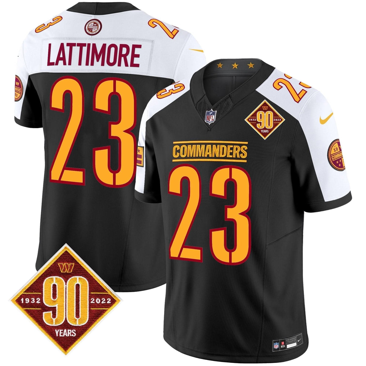 WC 90th Anniversary Patch Vapor Limited Jersey