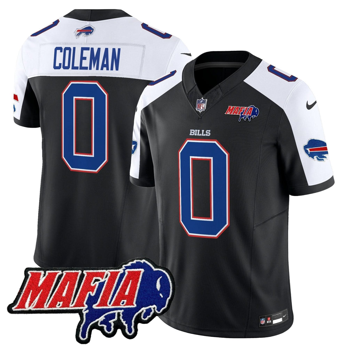 BB 2024 BUF Mafia Patch Vapor Limited Jersey