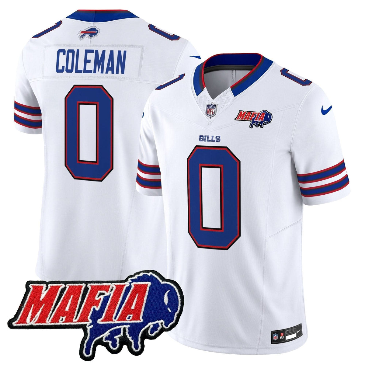BB 2024 BUF Mafia Patch Vapor Limited Jersey
