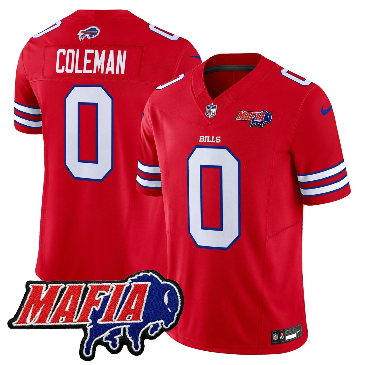 BB 2024 BUF Mafia Patch Vapor Limited Jersey