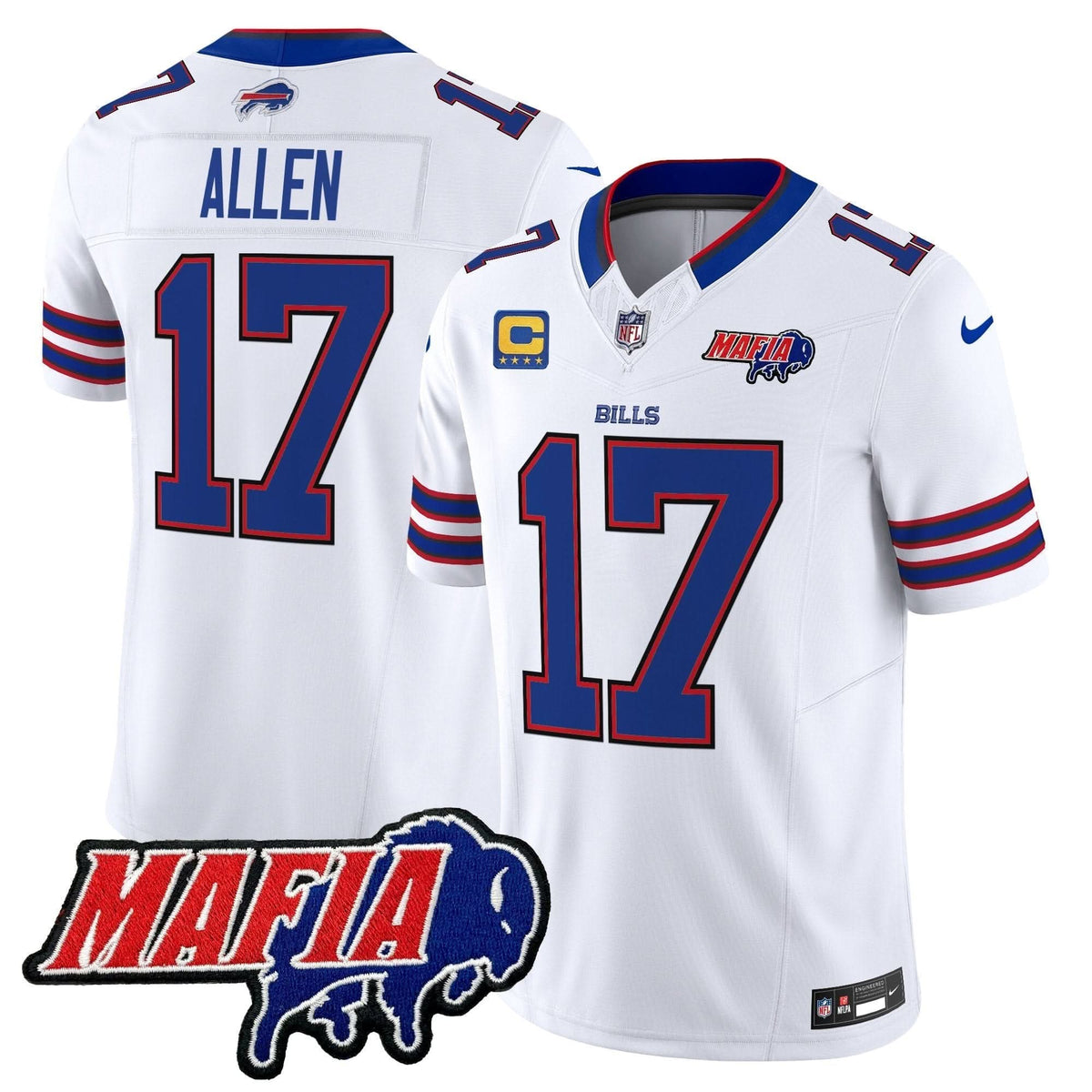 BB 2024 BUF Mafia Patch Vapor Limited Jersey