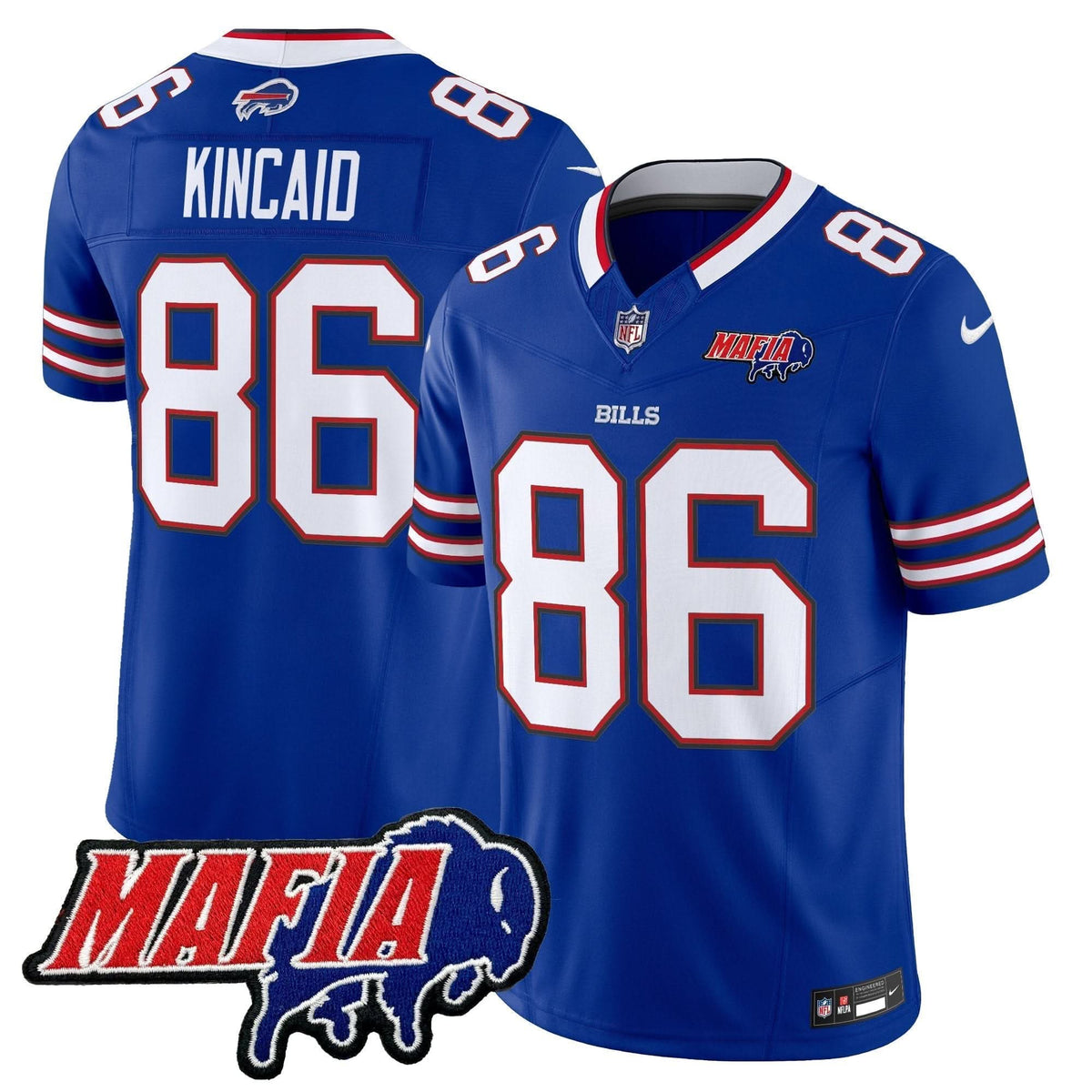 BB 2024 BUF Mafia Patch Vapor Limited Jersey