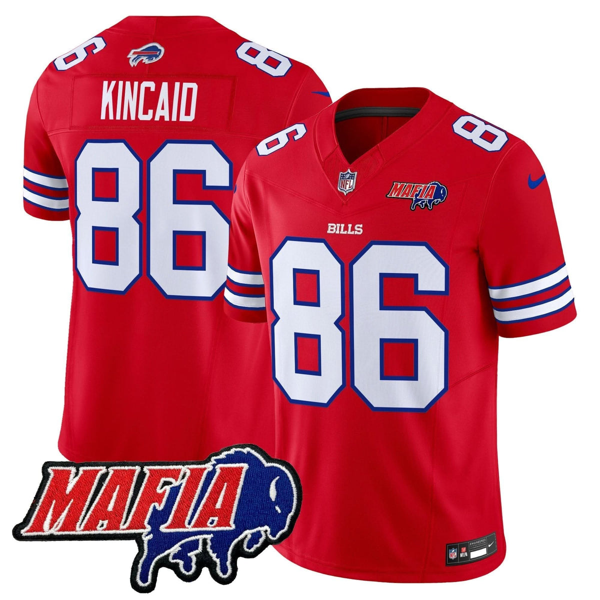 BB 2024 BUF Mafia Patch Vapor Limited Jersey