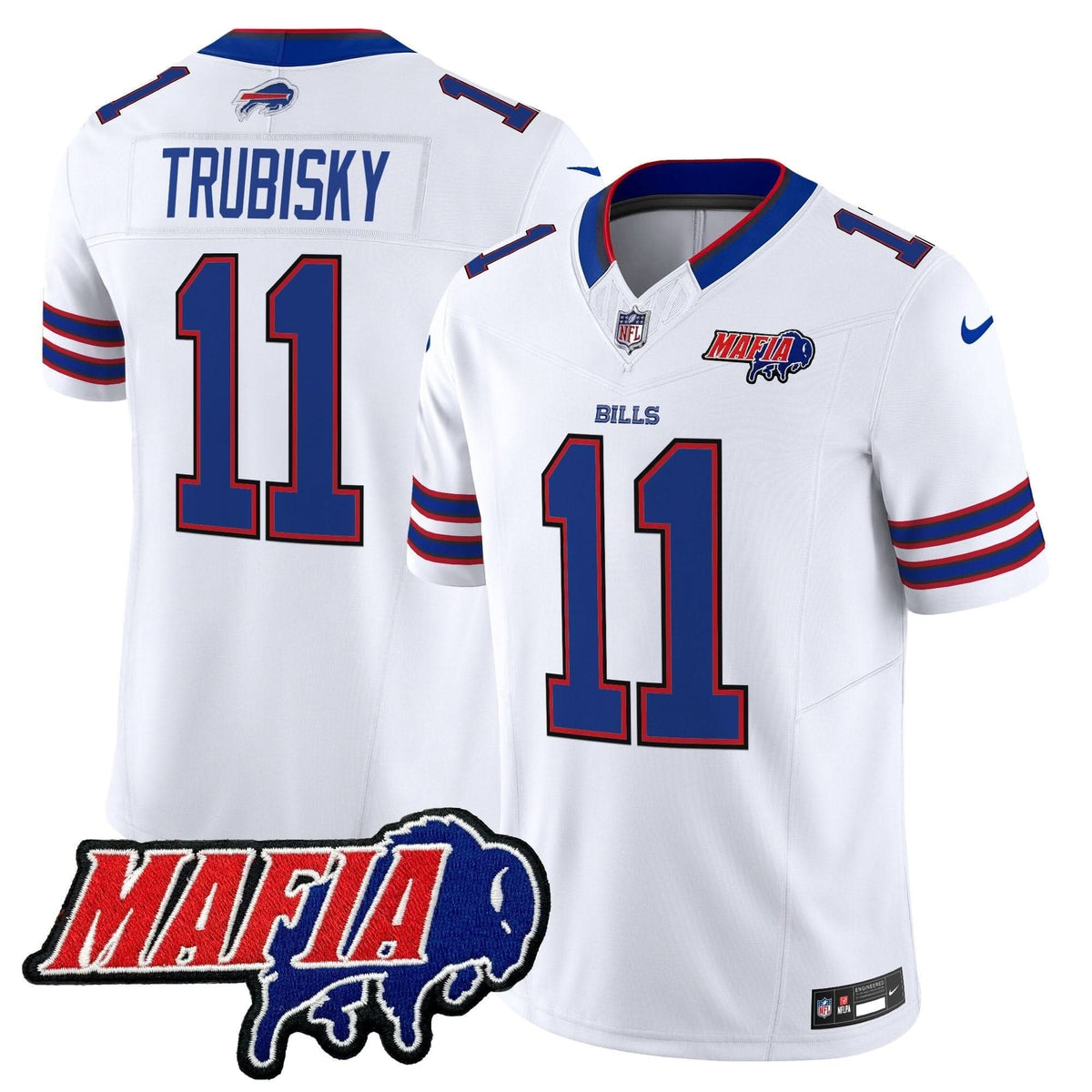 BB 2024 BUF Mafia Patch Vapor Limited Jersey