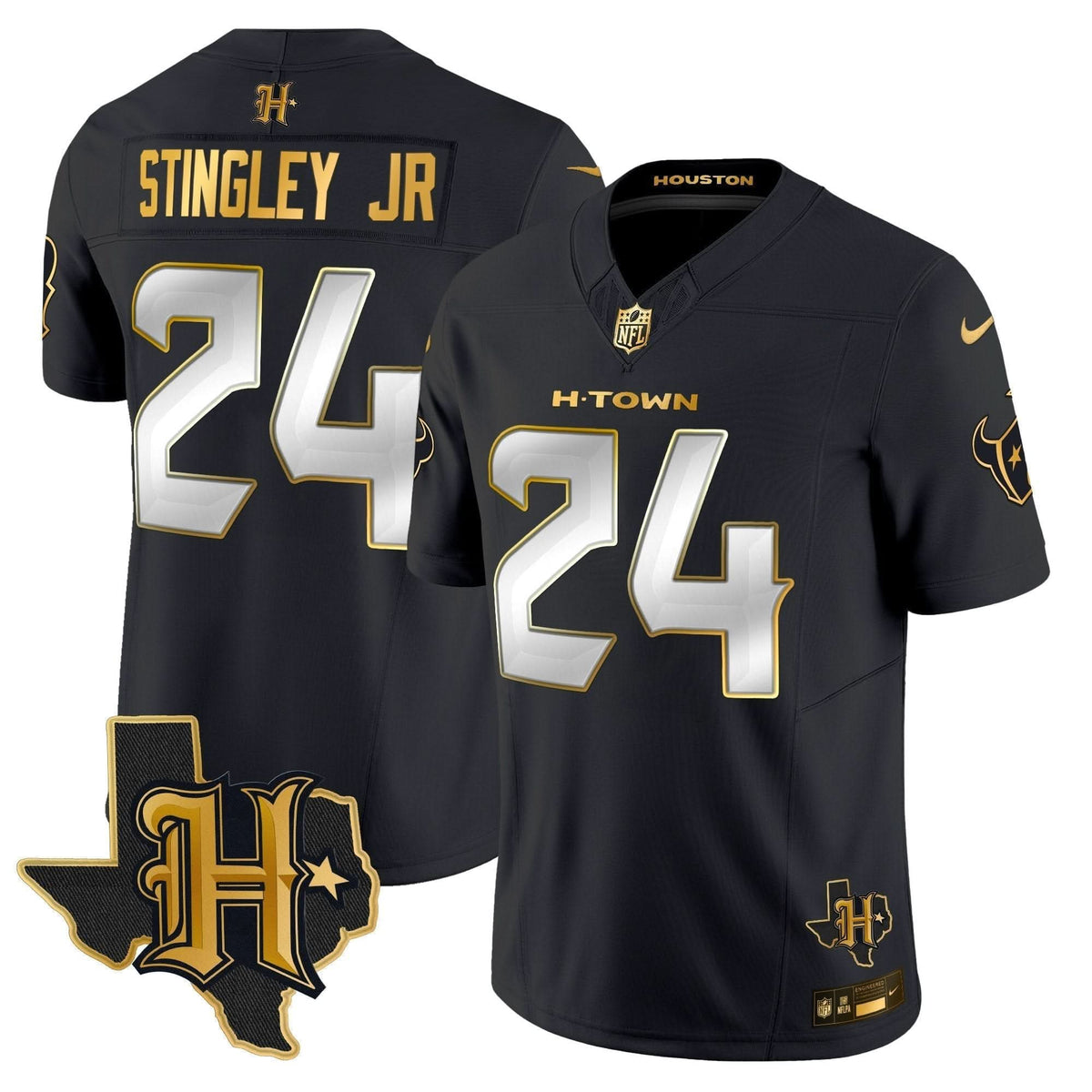 HT 2024 Texas Patch Gold Vapor Limited Jersey