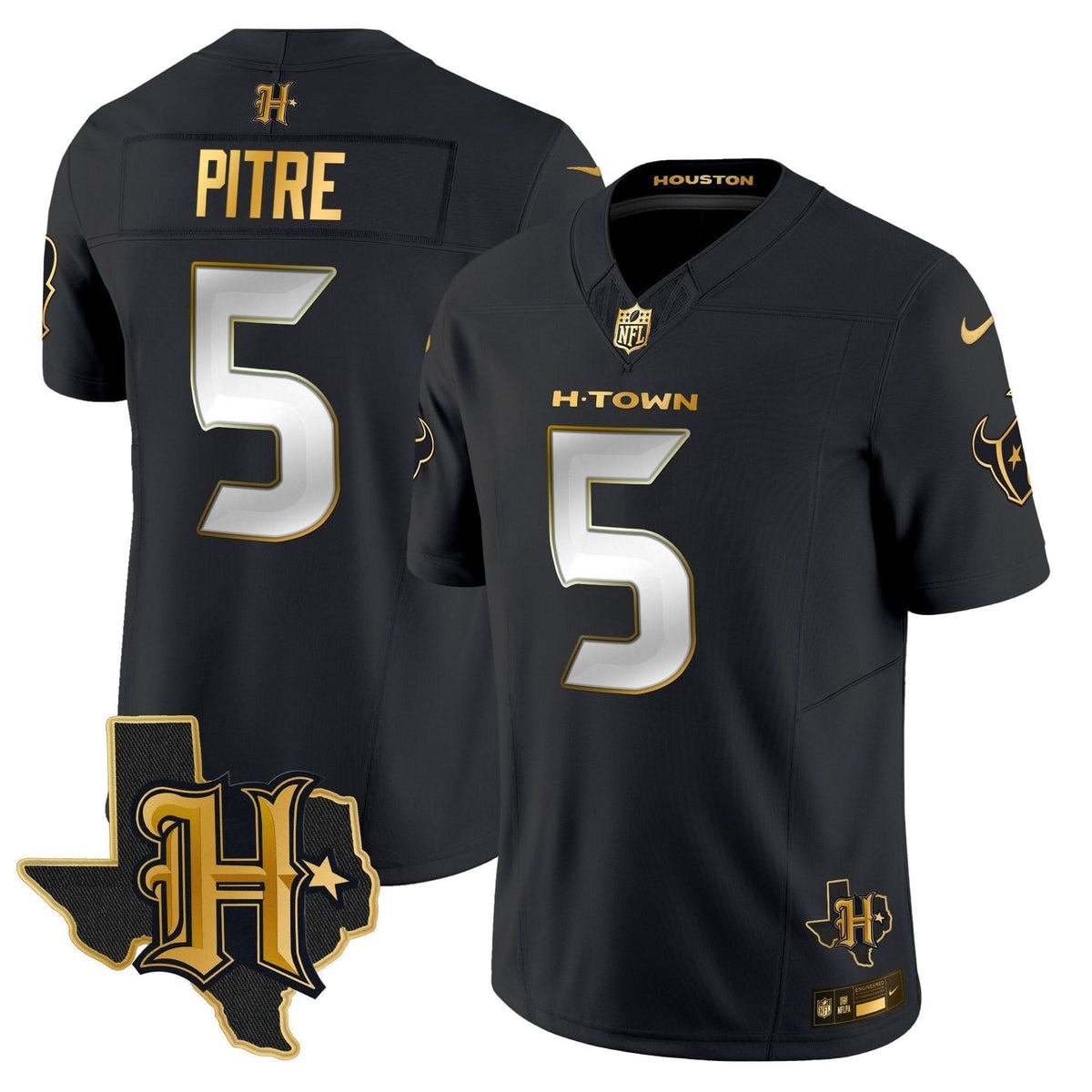 HT 2024 Texas Patch Gold Vapor Limited Jersey