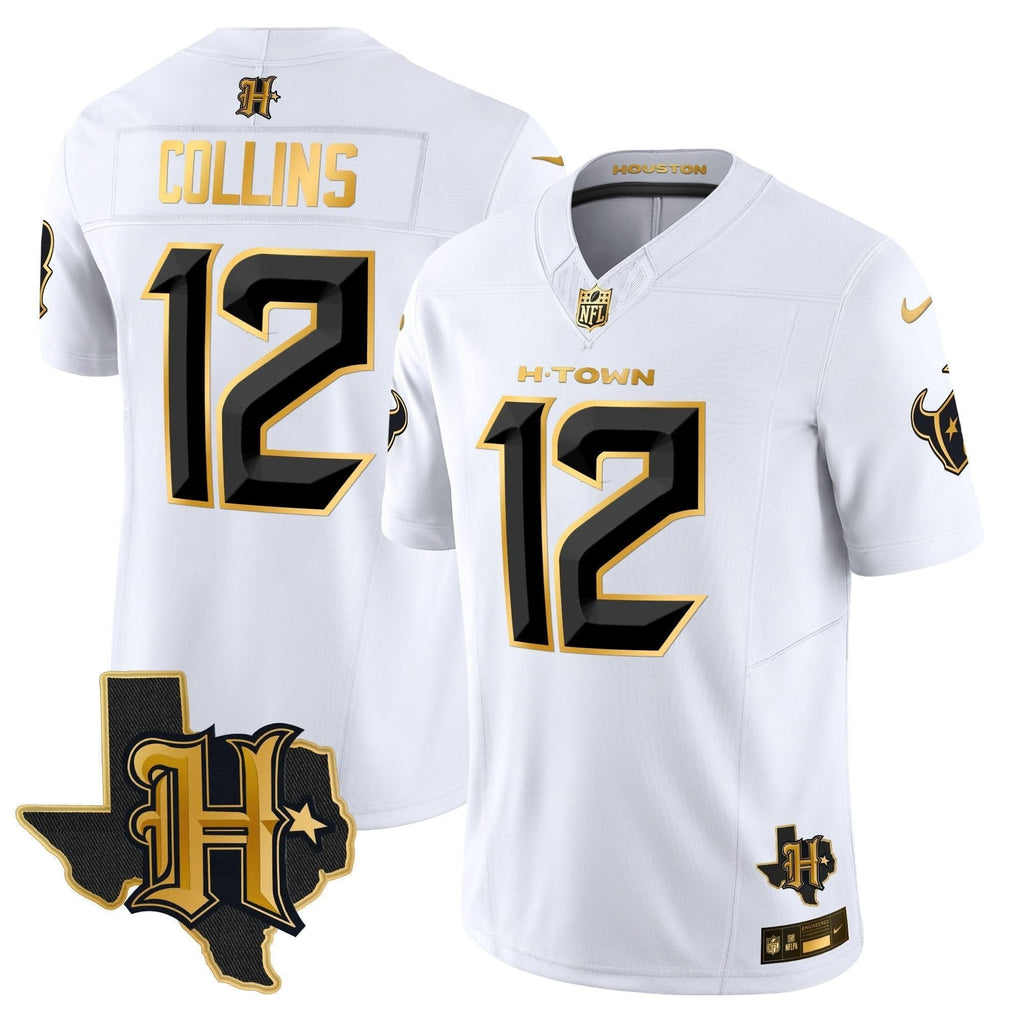 HT 2024 Texas Patch Gold Vapor Limited Jersey