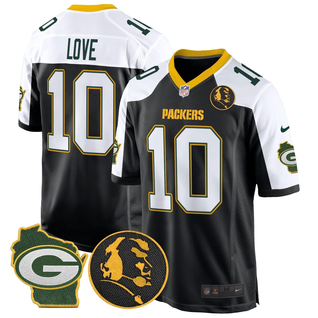 GB John Madden & Home Patch Game Jersey