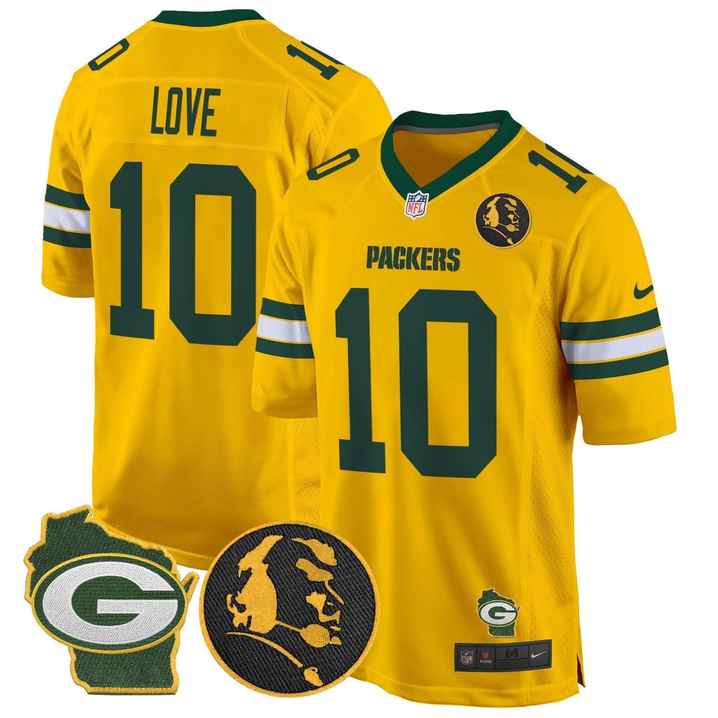 GB John Madden & Home Patch Game Jersey