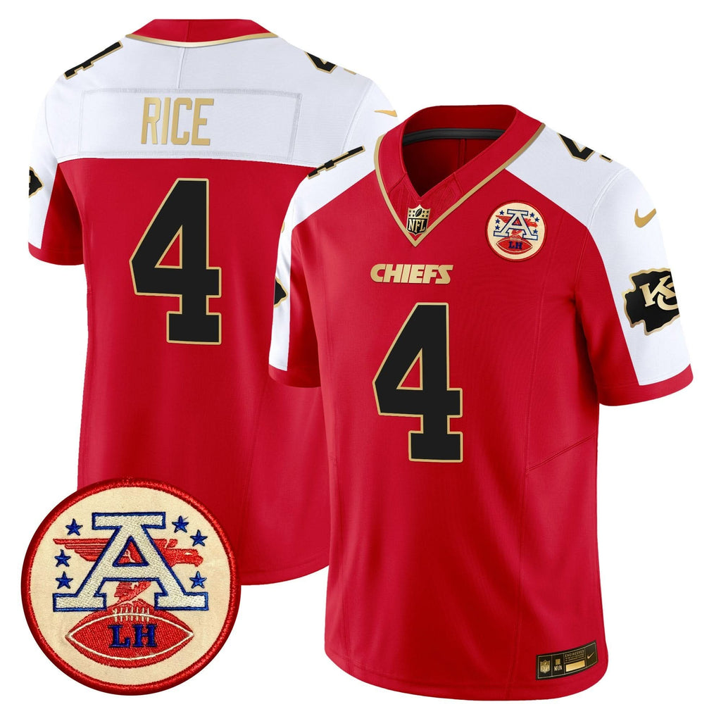 KC 2024 Lamar Hunt Patch Vapor Limited Jersey
