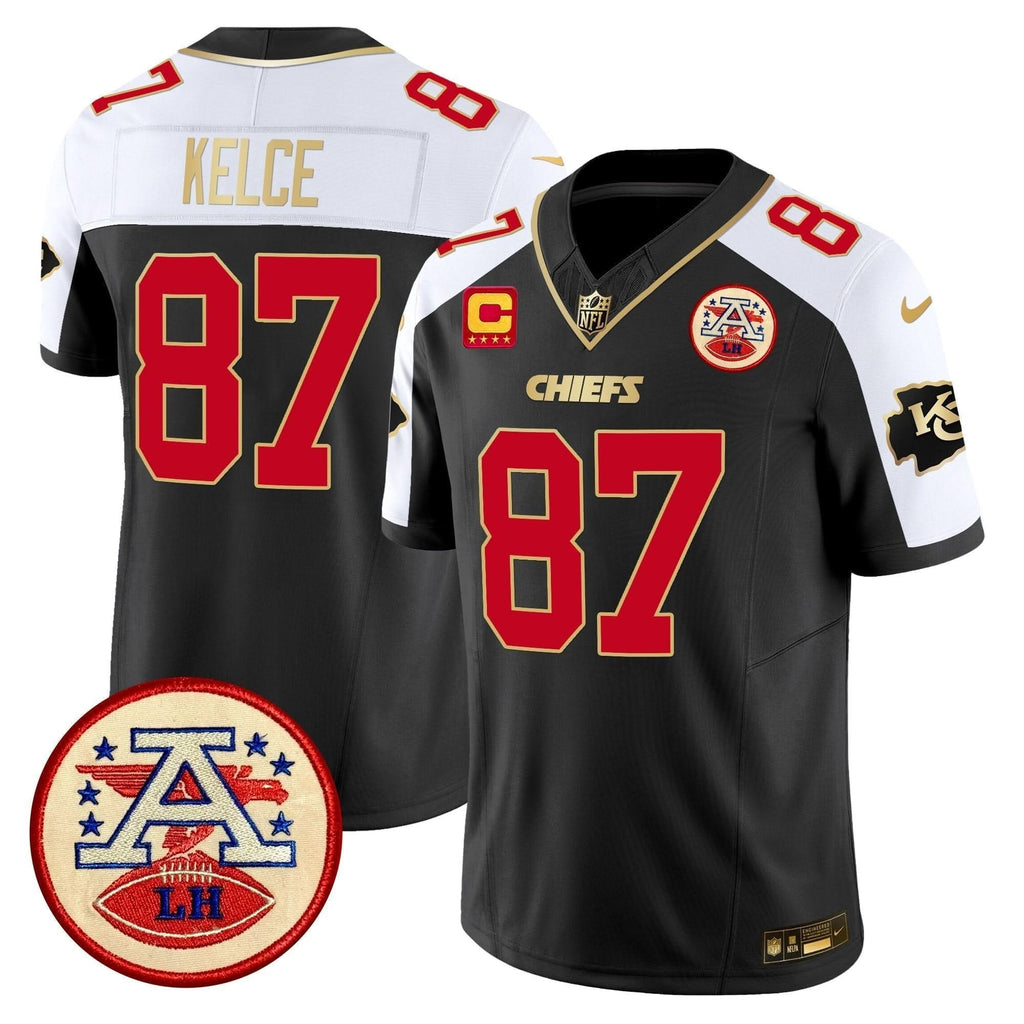 KC 2024 Lamar Hunt Patch Vapor Limited Jersey