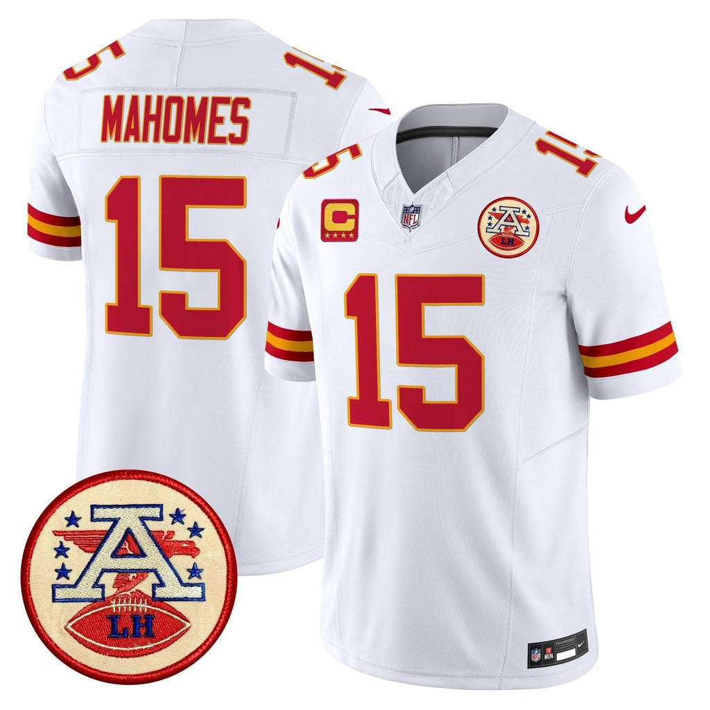KC 2024 Lamar Hunt Patch Vapor Limited Jersey