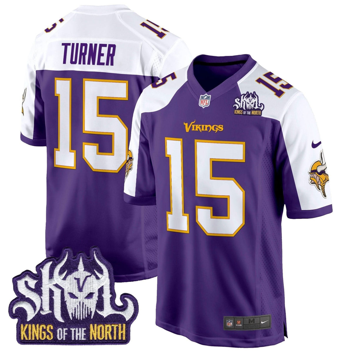 MV King Of The North Patch Throwback Game Jersey