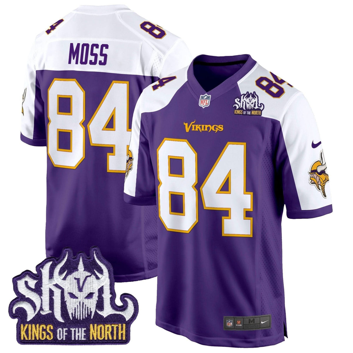 MV King Of The North Patch Throwback Game Jersey