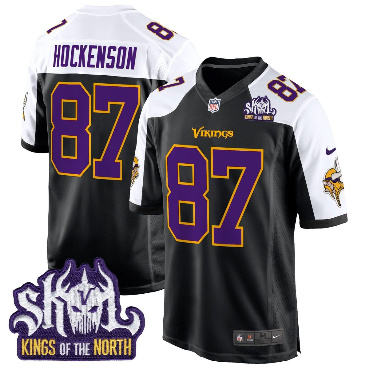MV King Of The North Patch Throwback Game Jersey
