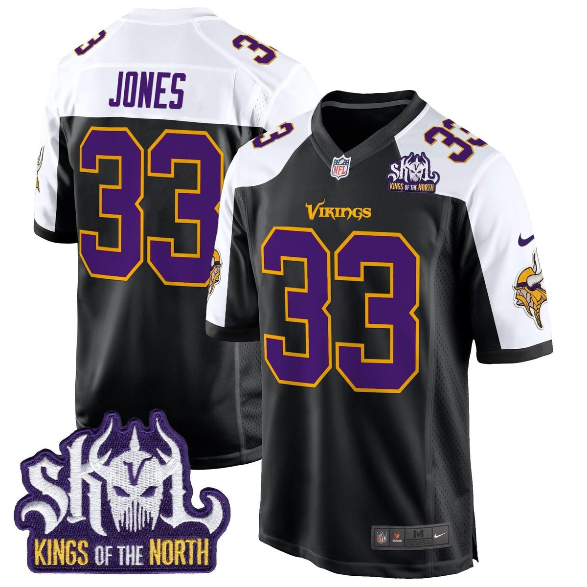MV King Of The North Patch Throwback Game Jersey