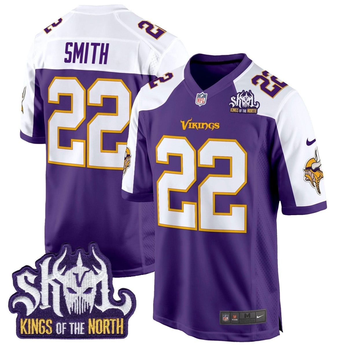 MV King Of The North Patch Throwback Game Jersey
