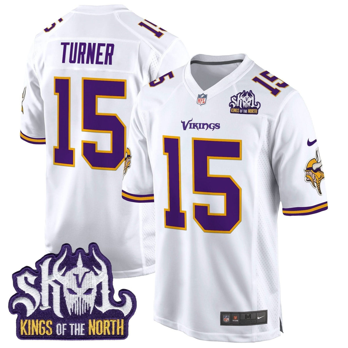 MV King Of The North Patch Throwback Game Jersey