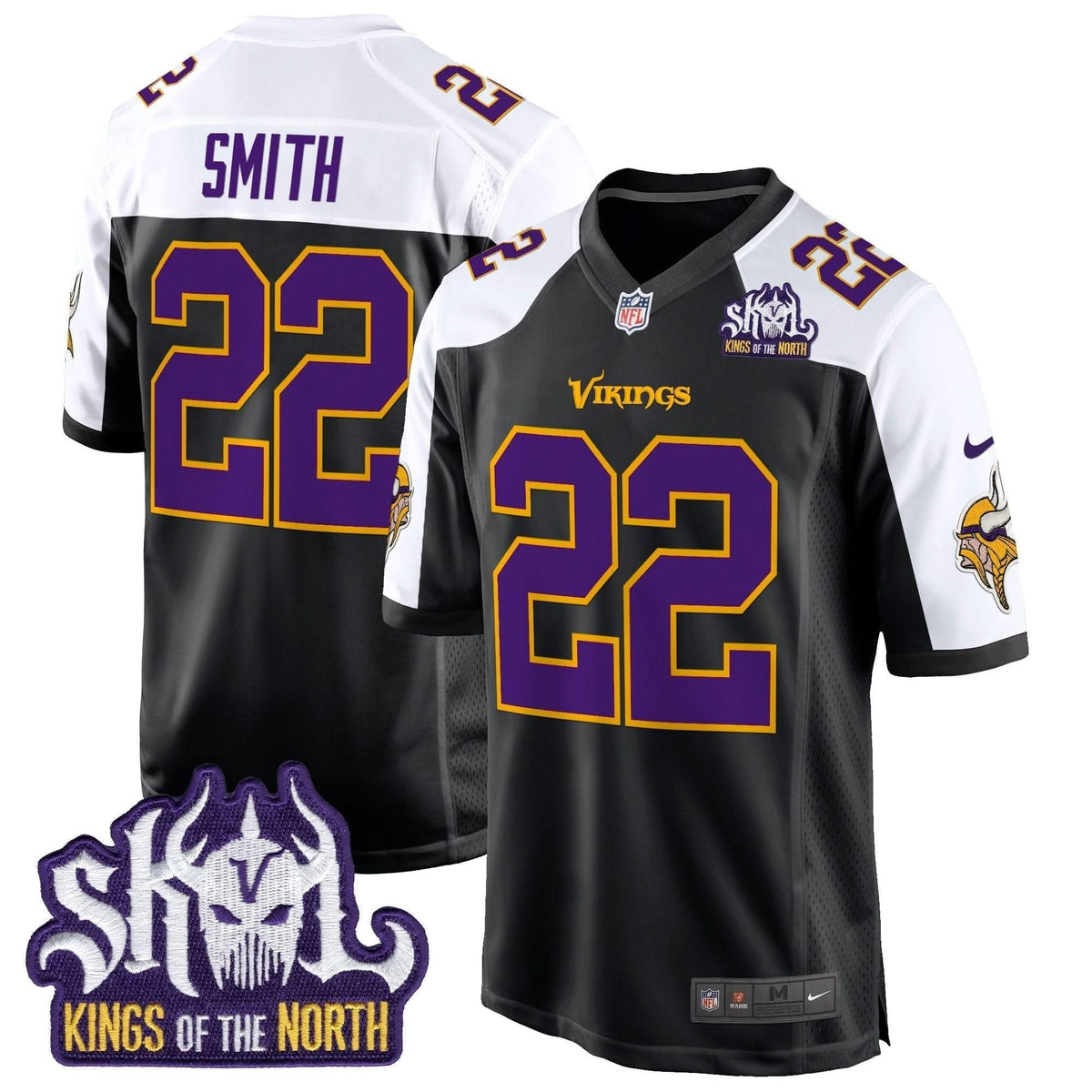 MV King Of The North Patch Throwback Game Jersey