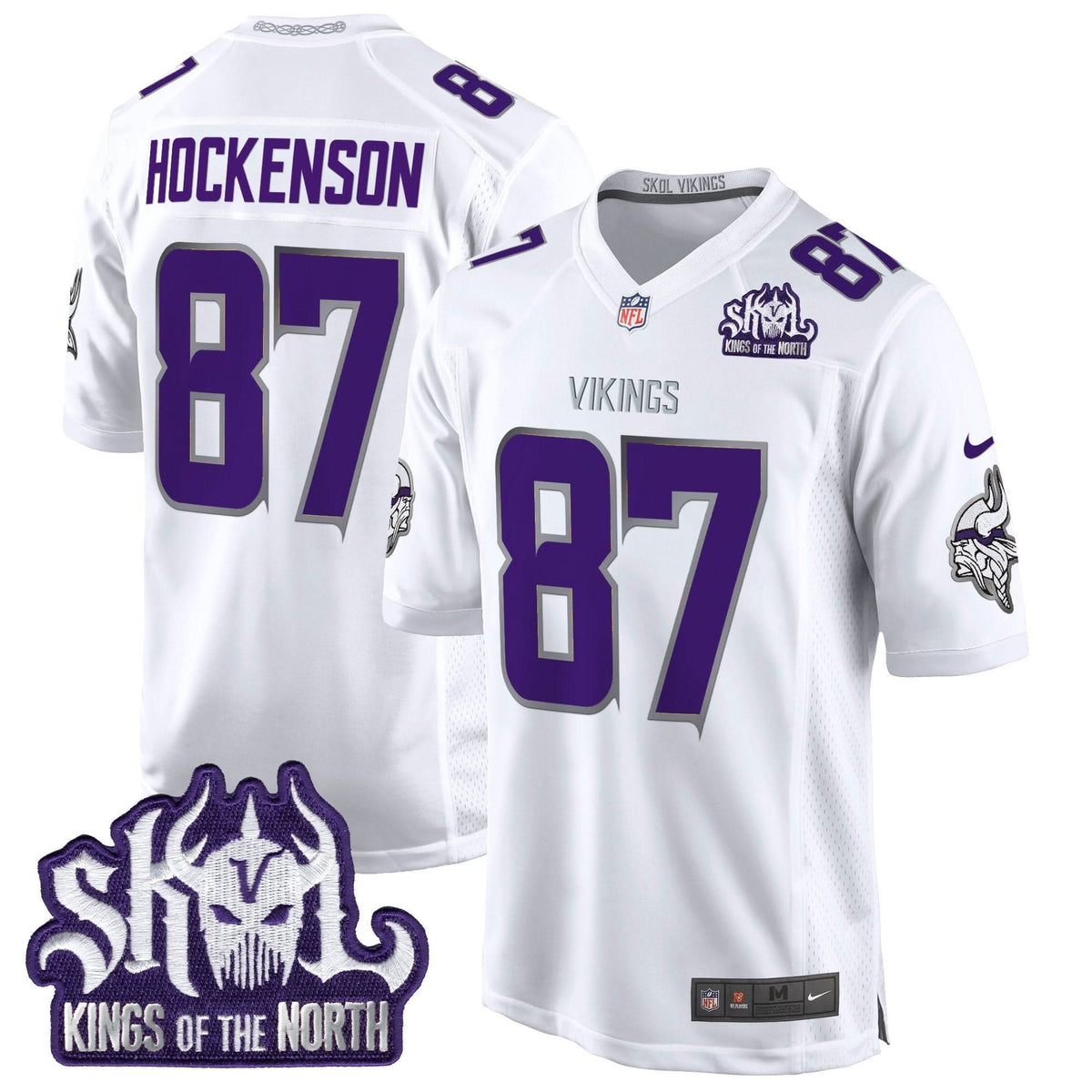 MV King Of The North Patch Throwback Game Jersey