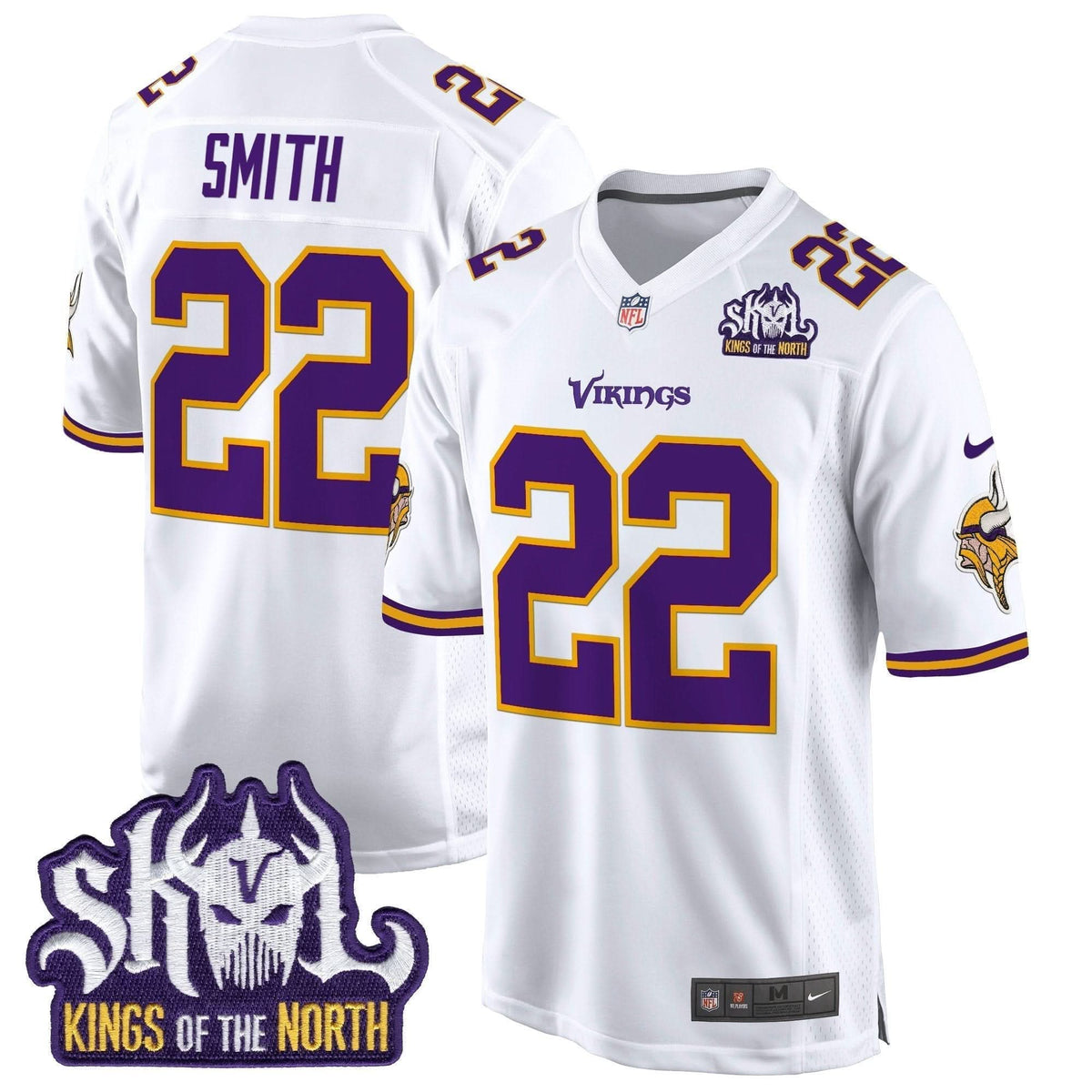 MV King Of The North Patch Throwback Game Jersey