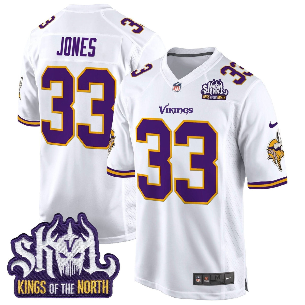 MV King Of The North Patch Throwback Game Jersey