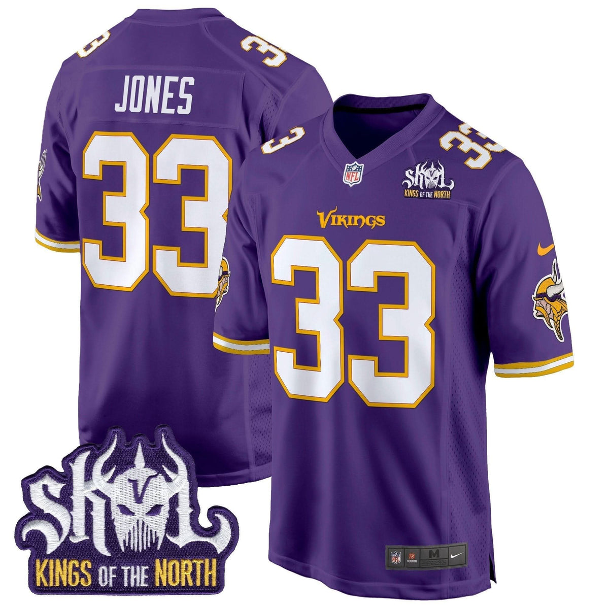 MV King Of The North Patch Throwback Game Jersey
