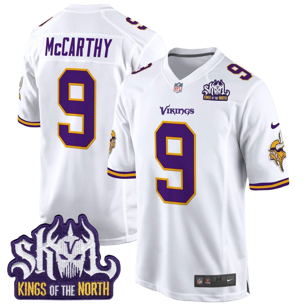 MV King Of The North Patch Throwback Game Jersey