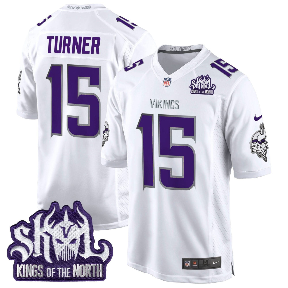MV King Of The North Patch Throwback Game Jersey