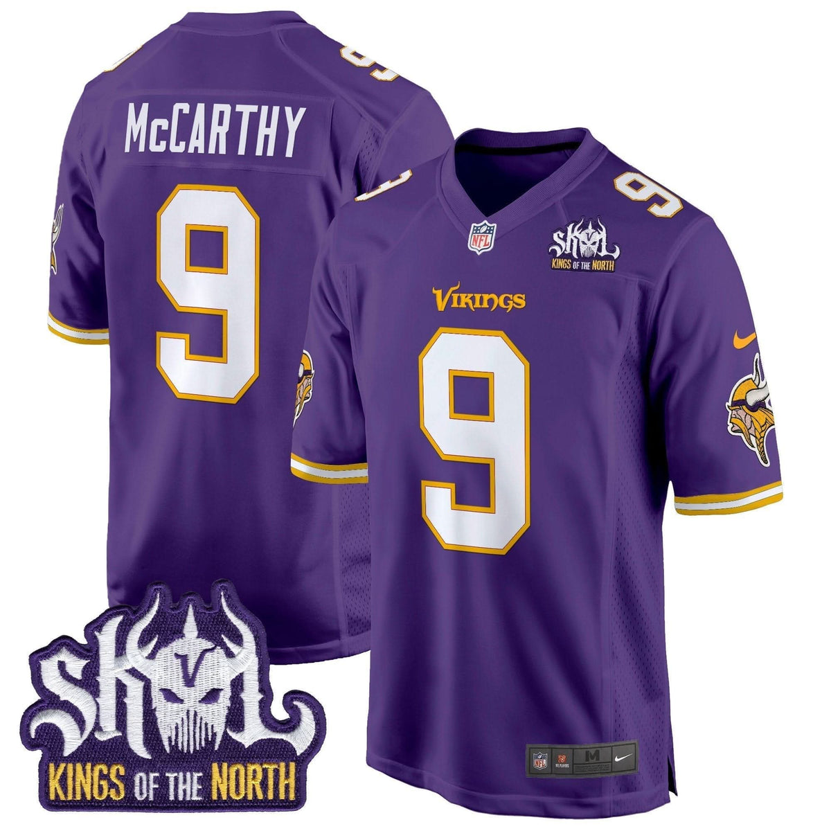 MV King Of The North Patch Throwback Game Jersey