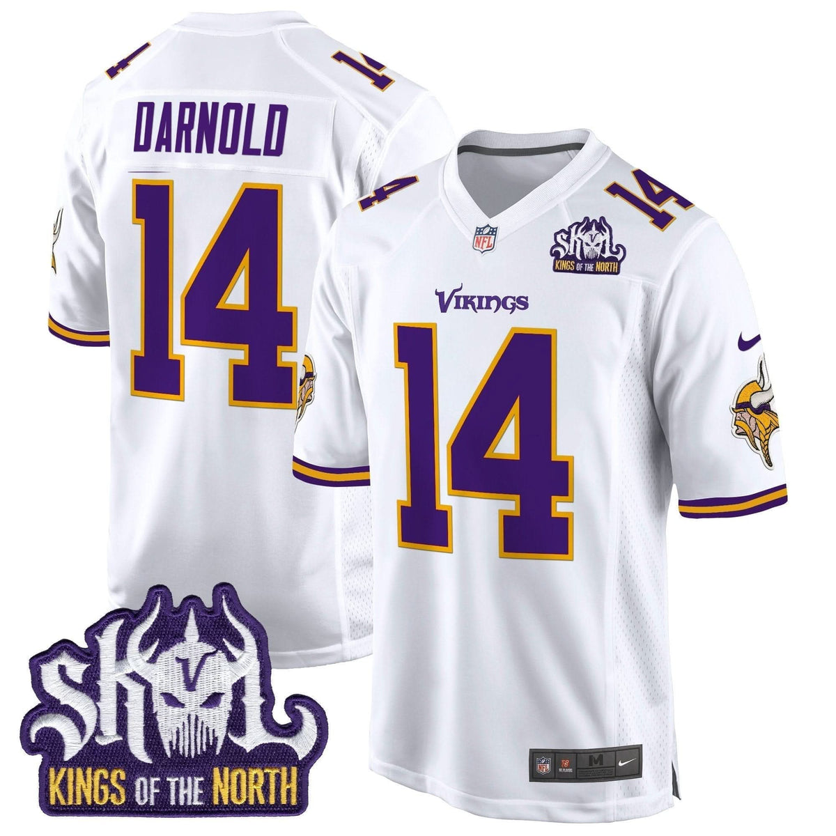 MV King Of The North Patch Throwback Game Jersey