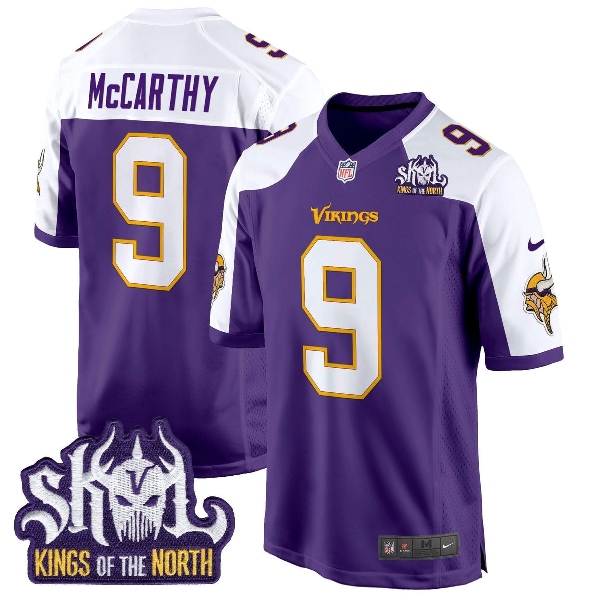 MV King Of The North Patch Throwback Game Jersey
