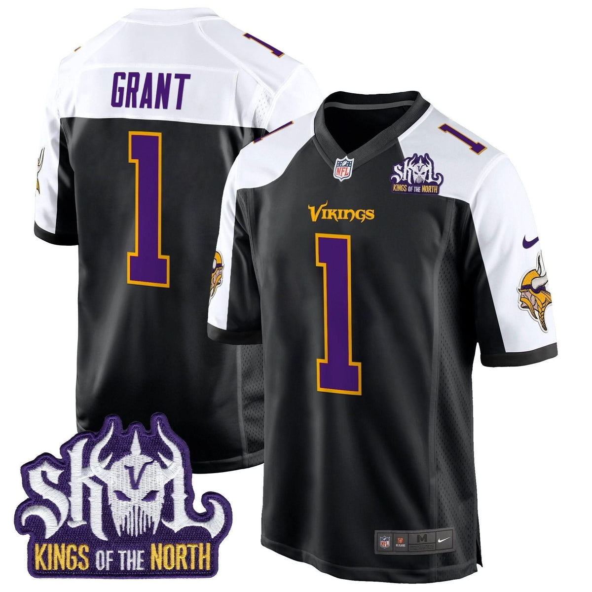 MV King Of The North Patch Throwback Game Jersey