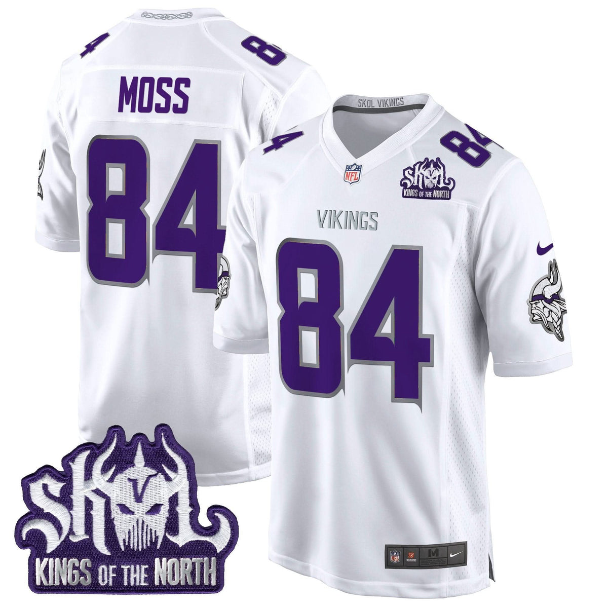 MV King Of The North Patch Throwback Game Jersey
