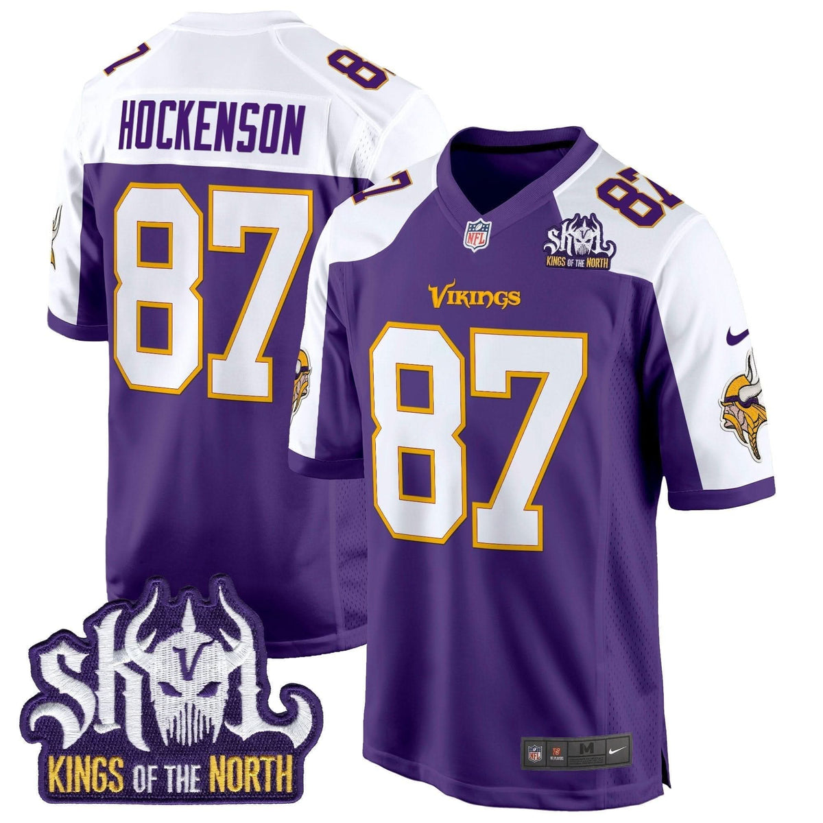 MV King Of The North Patch Throwback Game Jersey