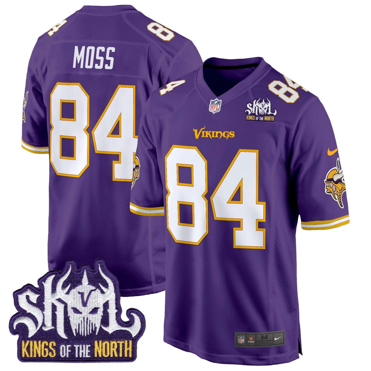 MV King Of The North Patch Throwback Game Jersey