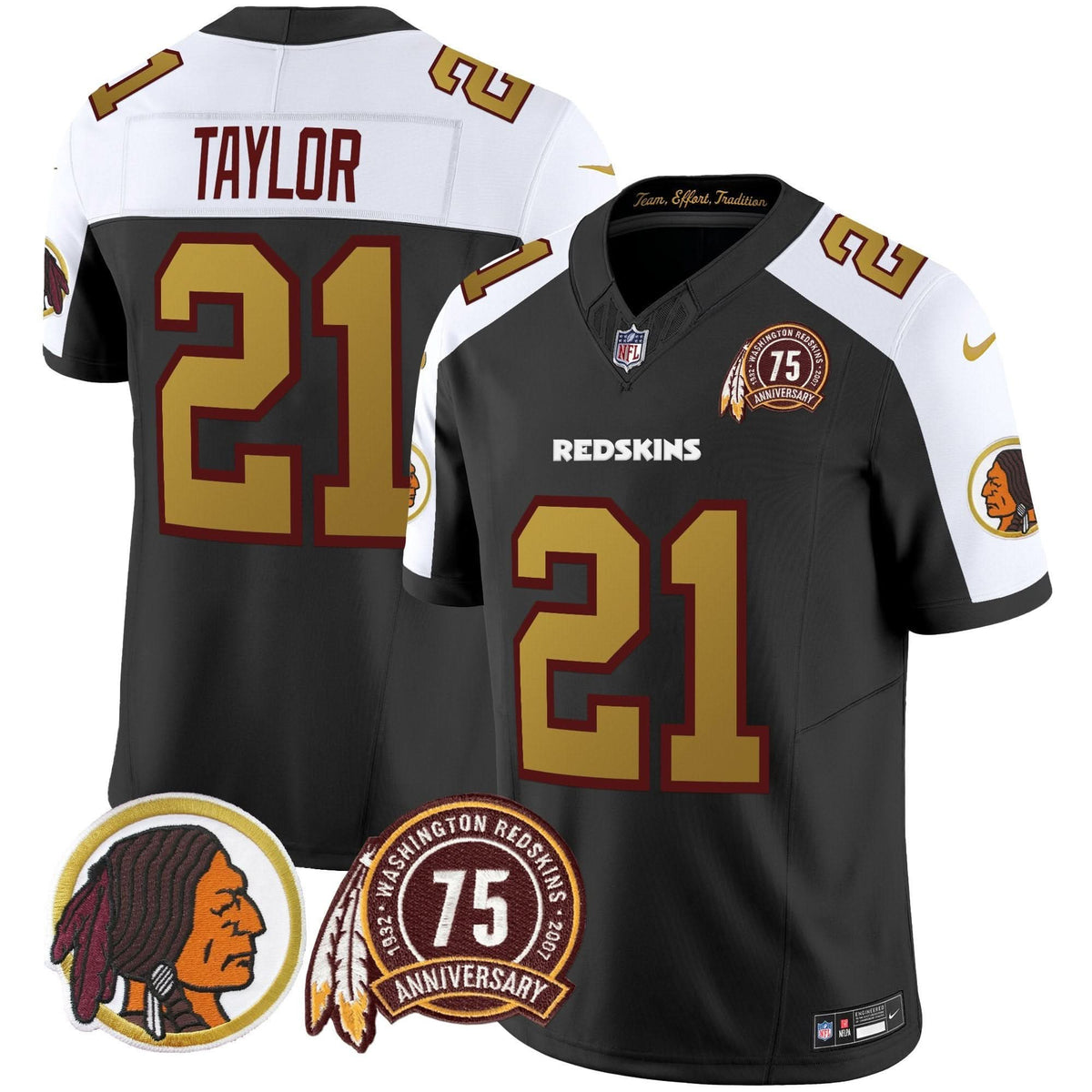 WR Throwback 75th Patch Vapor Limited Jersey