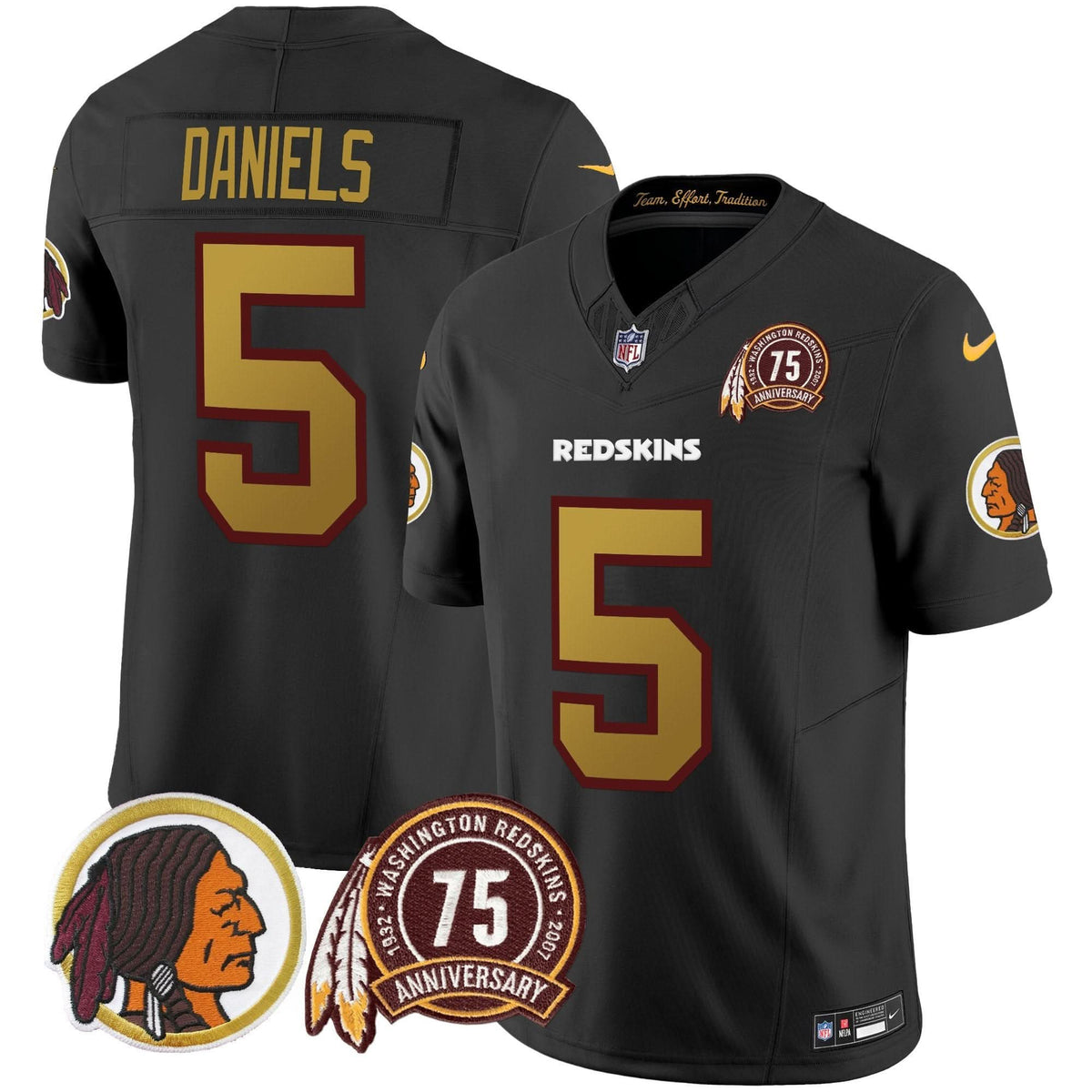 WR Throwback 75th Patch Vapor Limited Jersey