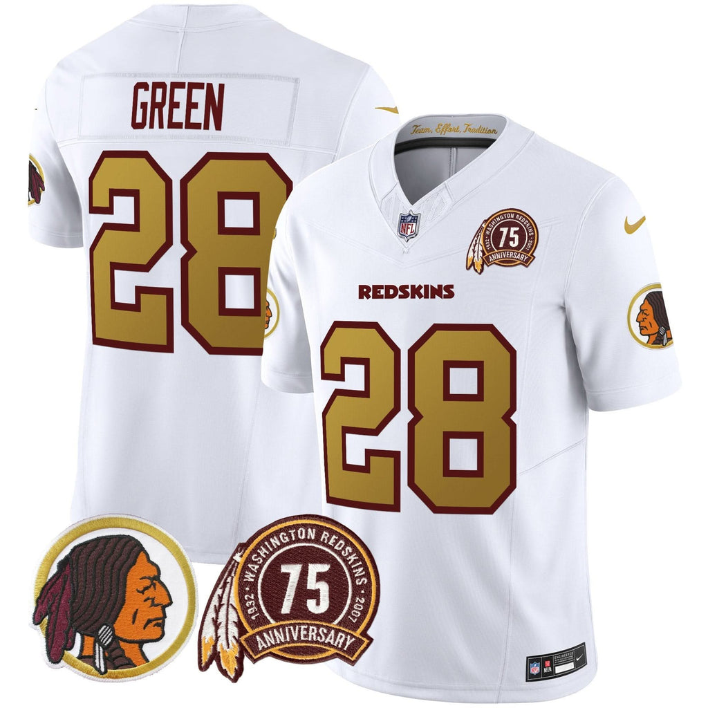 WR Throwback 75th Patch Vapor Limited Jersey