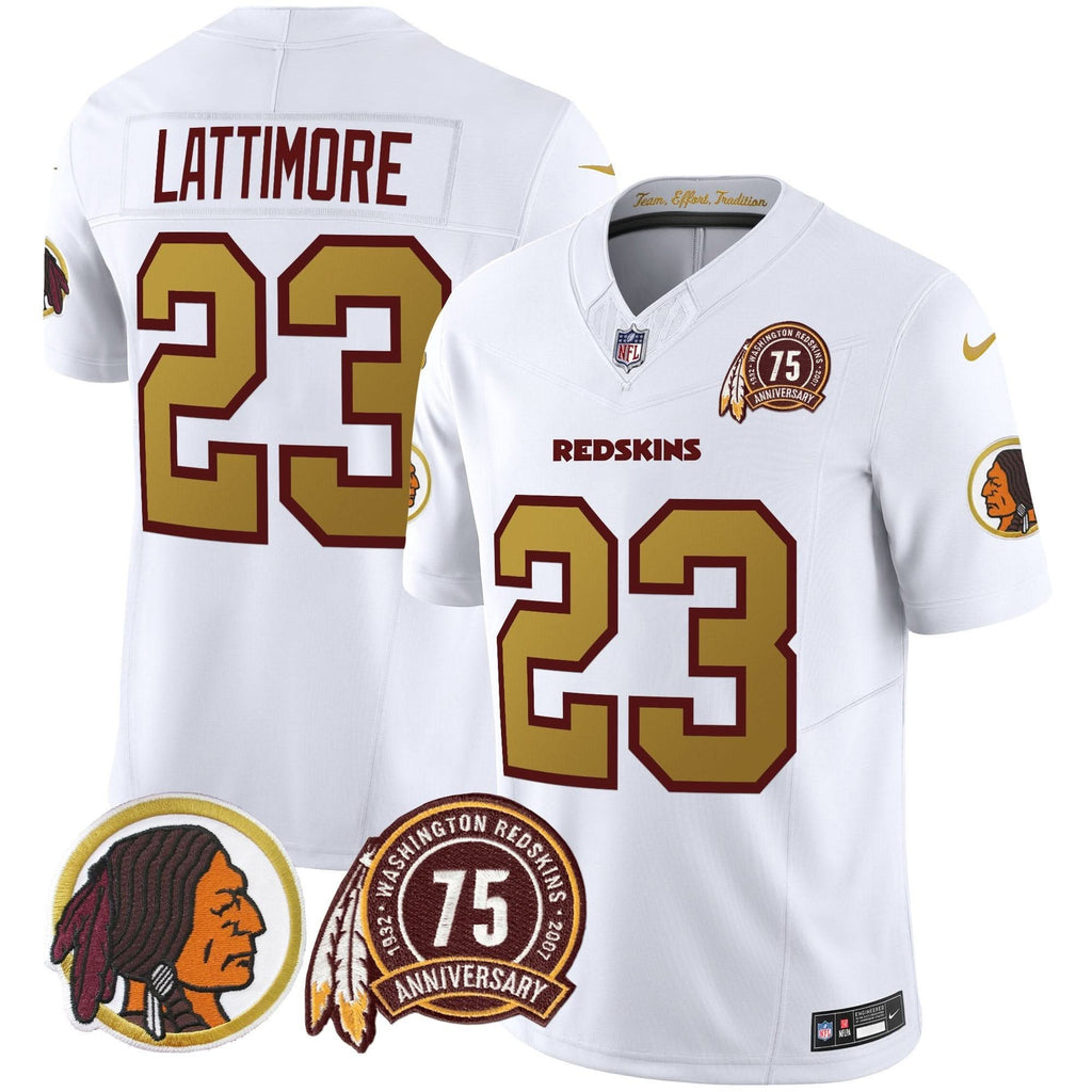 WR Throwback 75th Patch Vapor Limited Jersey