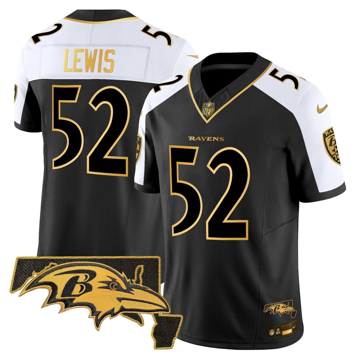 BAL Maryland Patch Gold Vapor Limited Jersey V2