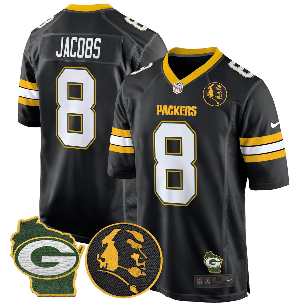 GB John Madden & Home Patch Game Jersey