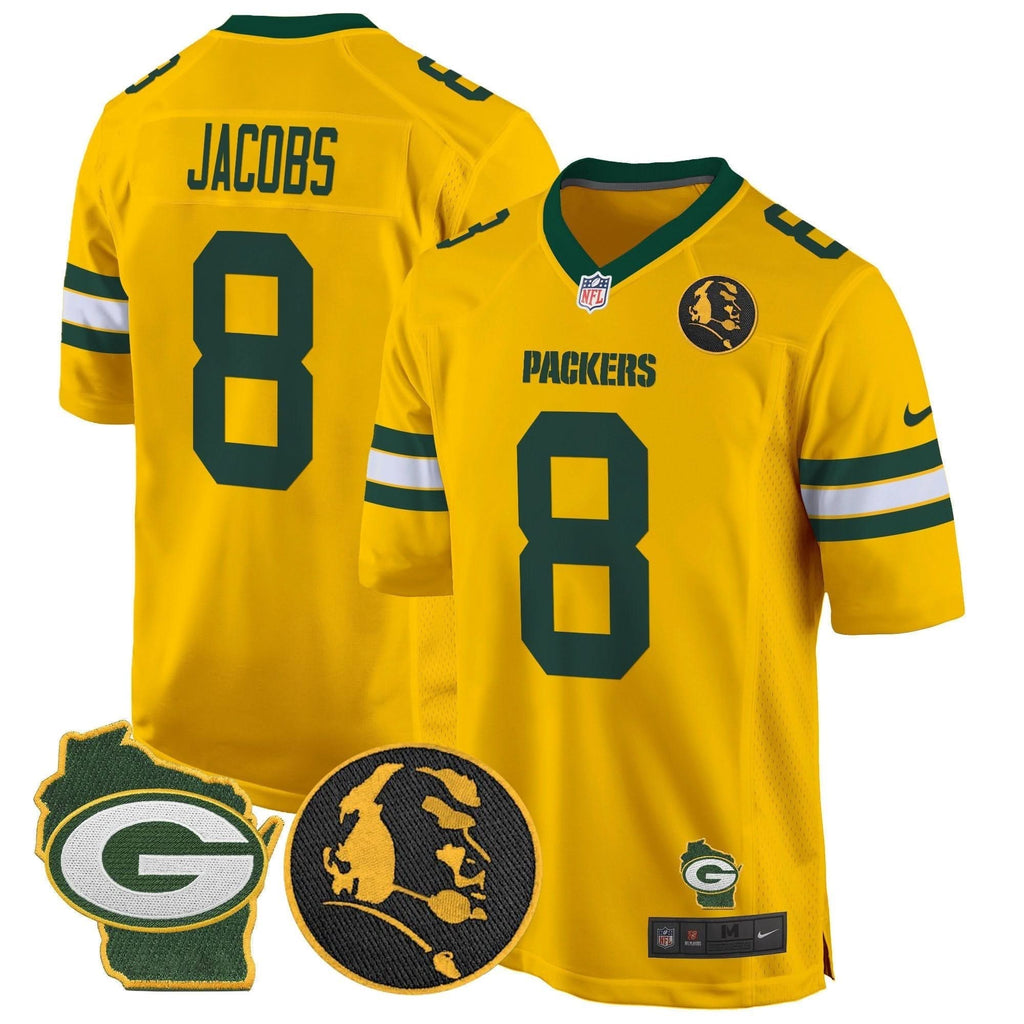 GB John Madden & Home Patch Game Jersey