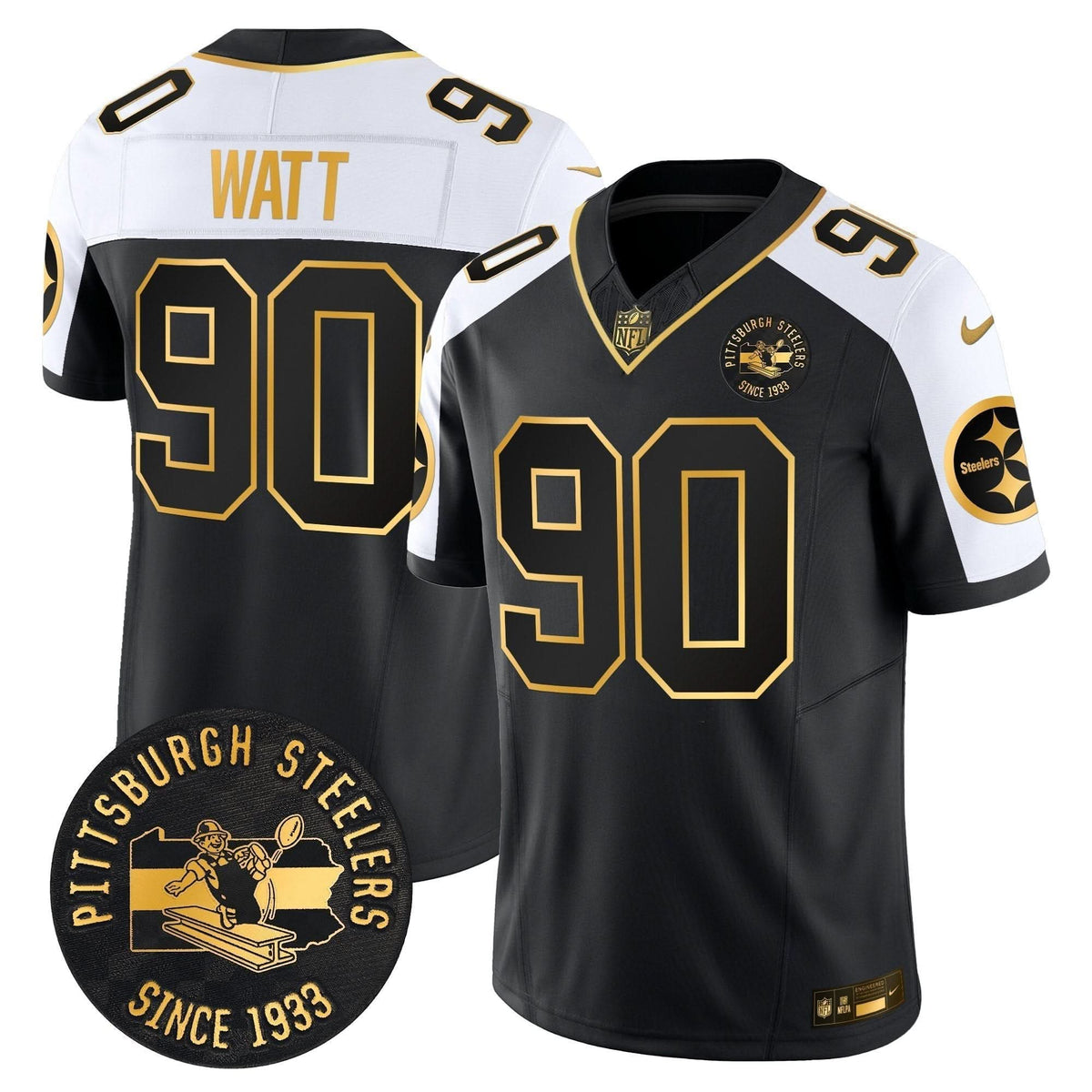 PS Throwback 1933 Patch Gold Vapor Limited Jersey