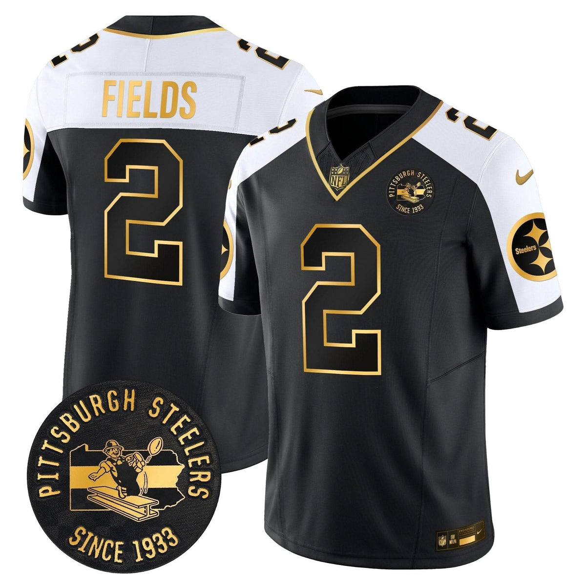 PS Throwback 1933 Patch Gold Vapor Limited Jersey
