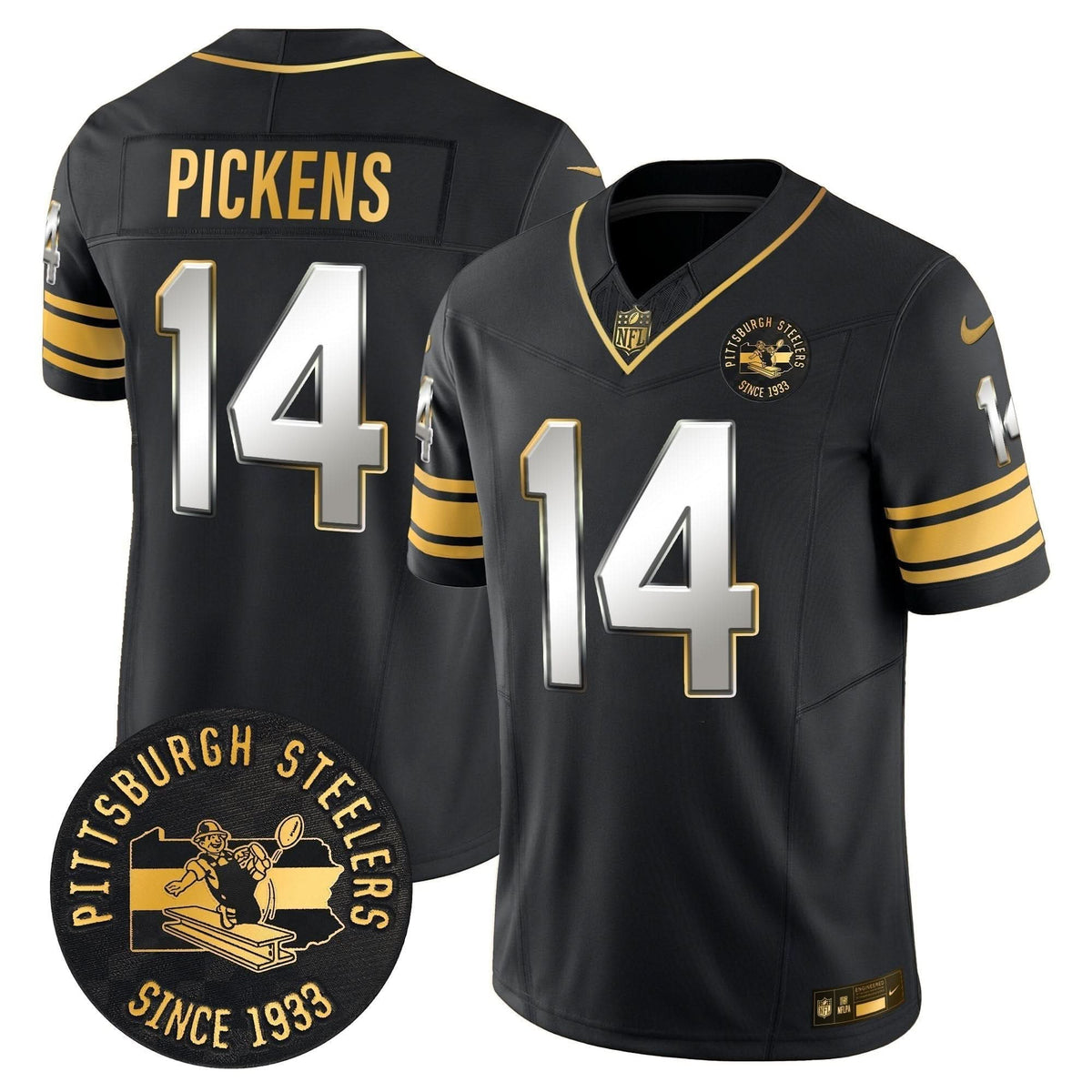 PS Throwback 1933 Patch Gold Vapor Limited Jersey